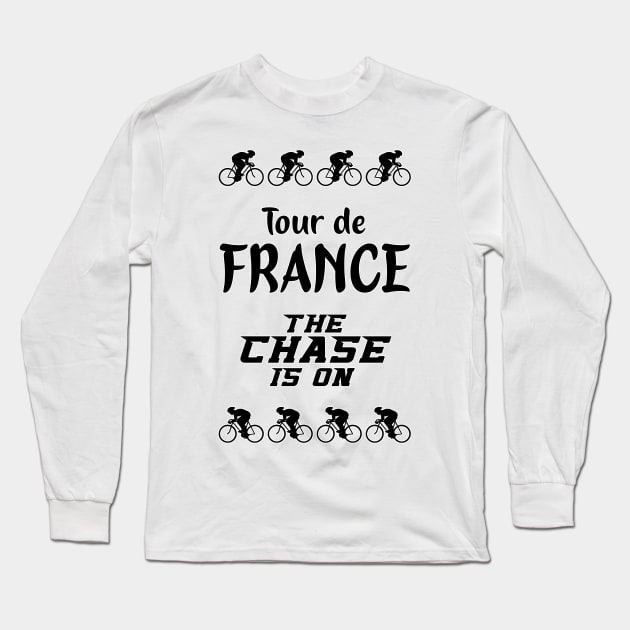 Tour de FRANCE ✔ For all the fans of sports and cycling Long Sleeve T-Shirt by Naumovski